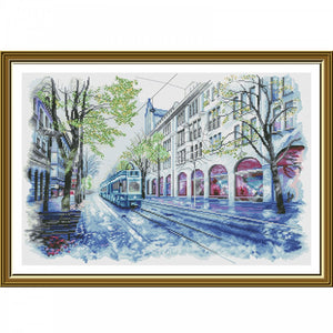 Cross Stitch Kit "The seventh tram" Nova Sloboda