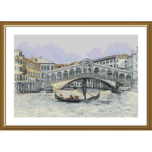 Cross Stitch Kit "Venice Canal" Nova Sloboda