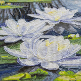 DIY Cross Stitch Kit "White lilies" Nova Sloboda