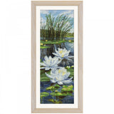 DIY Cross Stitch Kit "White lilies" Nova Sloboda