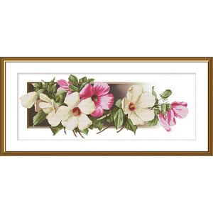 Cross Stitch Kit "hibiscus" Nova Sloboda