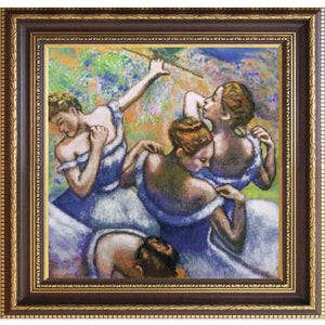 Cross Stitch Kit blue dancers Nova Sloboda