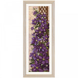 DIY Cross Stitch Kit "Clematis" Nova Sloboda