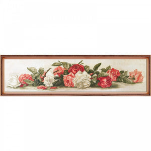 Cross Stitch Kit "Vintage luxury flowers" Nova Sloboda