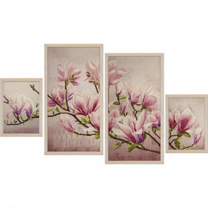 Cross Stitch Kit "Magnolia Sulanza" Nova Sloboda