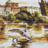 Cross Stitch Kit Prague. The Charles Bridge Nova Sloboda