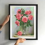 Bead Embroidery Kit Picturesque roses