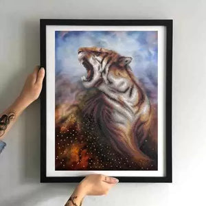 Bead Embroidery Kit Phantom tiger