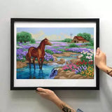 Bead Embroidery Kit Horse