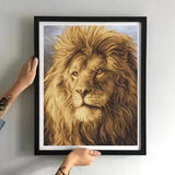 Bead Embroidery Kit The look of a lion