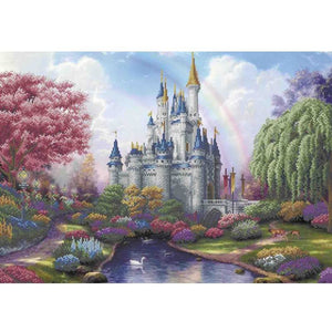 Bead Embroidery Kit FAIRYTALE CASTLE - Marlena.shop